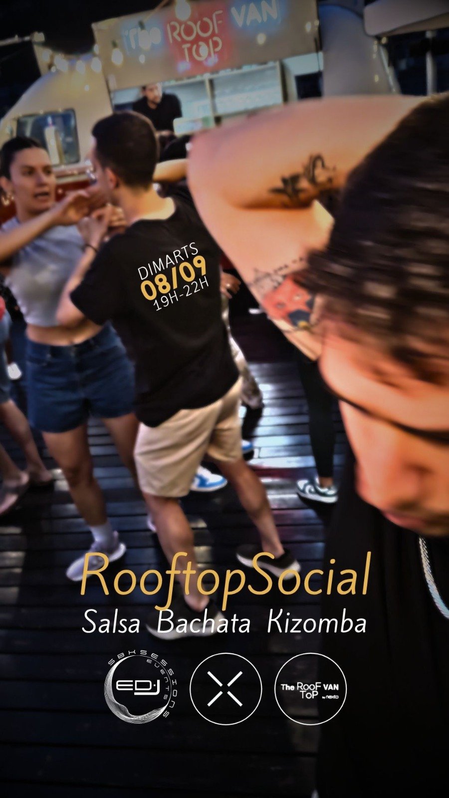 Rooftop Social de salsa, bachata y kizomba en Andorra